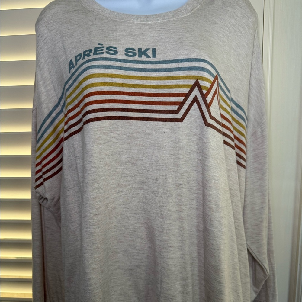 Thread & Supply “Après Ski” Retro Stripe Sweatshirt